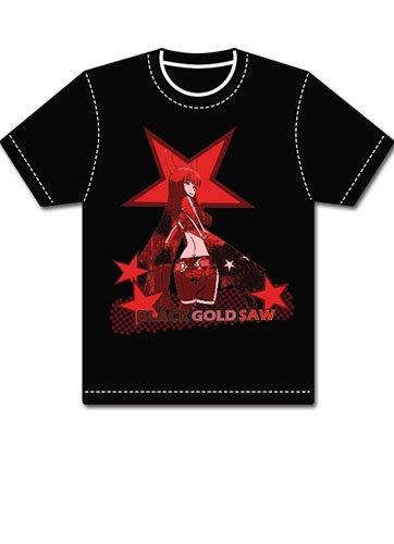 Black Rock Shooter Black Gold Saw T-Shirt (XXL)