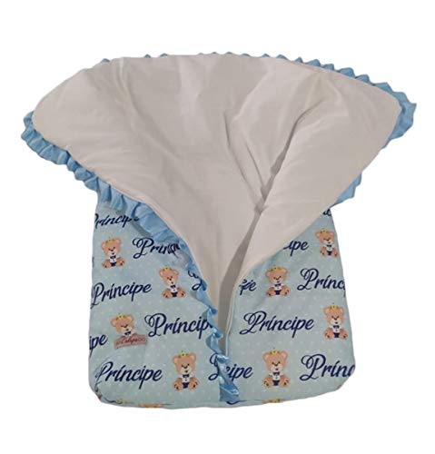 Saco de dormir para bebê com zíper porta neném menino