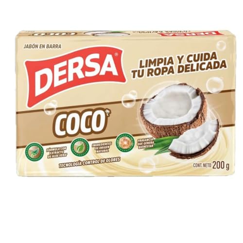 Dersa Coco Bar - 200g Multipurpose Coconut Bar Soap