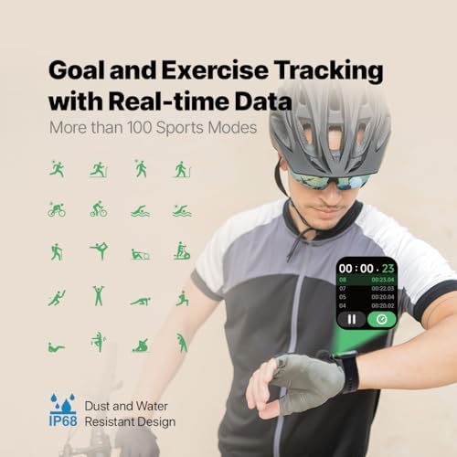 ttec Tempus Pro 47mm AMOLED Ekranlı Dikdörtgen Kasa Akıllı Saat - Görsel 6