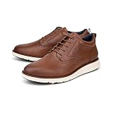 zapatillas originales nike 2018 Zapatillas bajas Tommy Hilfiger Zapato híbrido de Cuero Premium, Zapatillas Hombre, Brown, 41 EU