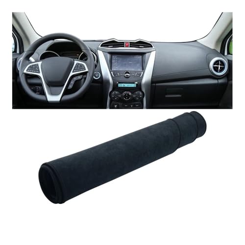 Tapis tableau de bord pour BYD Yuan EV DM-i 2016-2019 noir B