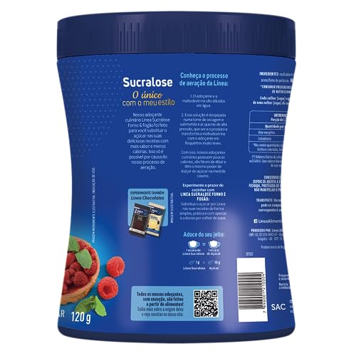 Adoçante Culinário Sucralose Linea 120g