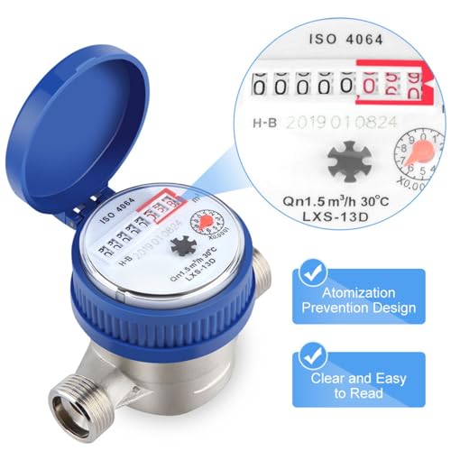 Greensen Surface-Mounted Water Meter Connection Set, 15mm Copper Cold Water Platform Tap, 1/2 Inch Garden Installation Kit - Image 3