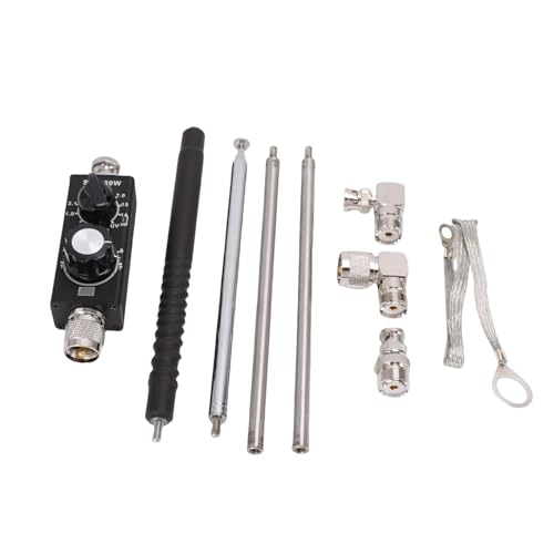 Radio QRP de onda corta portátil ajustable en aleación de aluminio y acero de 30W VHF UHF 2