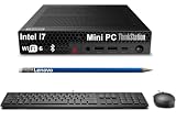 Lenovo ThinkStation P3 Tiny Workstation Desktop, Intel i7-14700 vPro (> Ultra 7 155U), IST Computer Customized 16GB/32GB/64GB RAM, 512GB/1TB/2TB, Support 8K Monitor, Beat ThinkCentre M90q, Win 11 Pro
