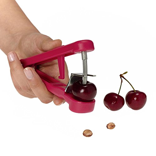 Metaltex 250658 Kersenontpitter Lady Kers, Rood - Image 3