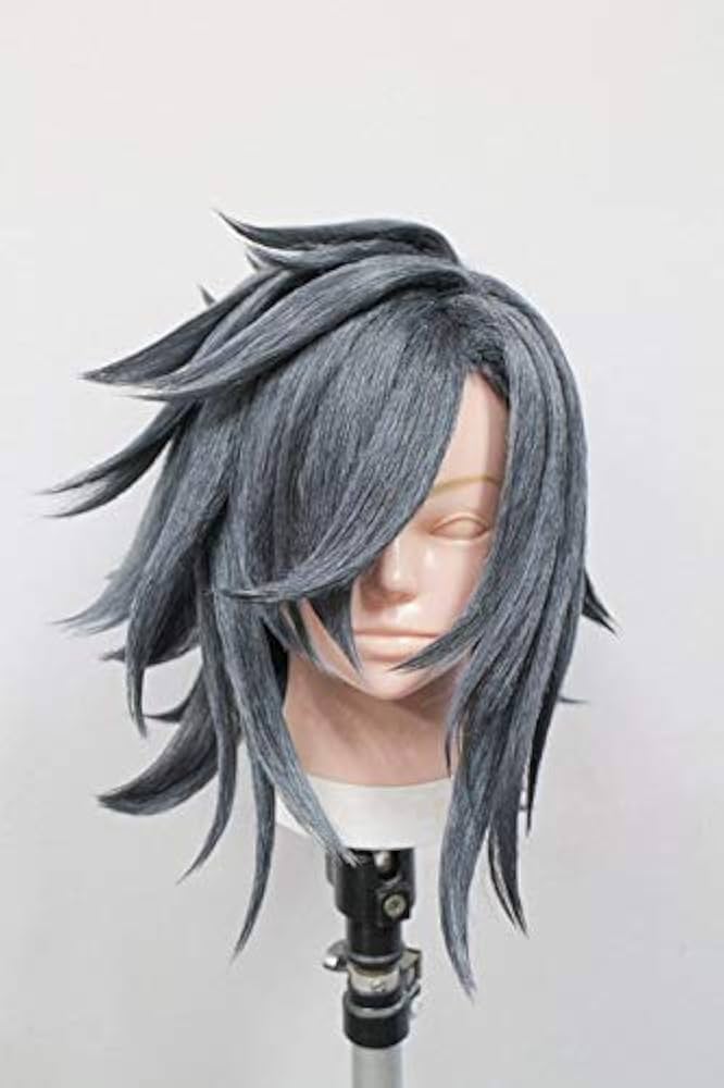Amazon.co.jp: 刀剣乱舞／大典太光世 風コスプレウィッグ : ホビー