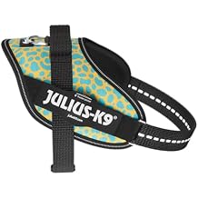 Julius-K9, 24IDCK9-LPRD-S, IDC Powerharness, Dog Harness, Size Small, Leopard S