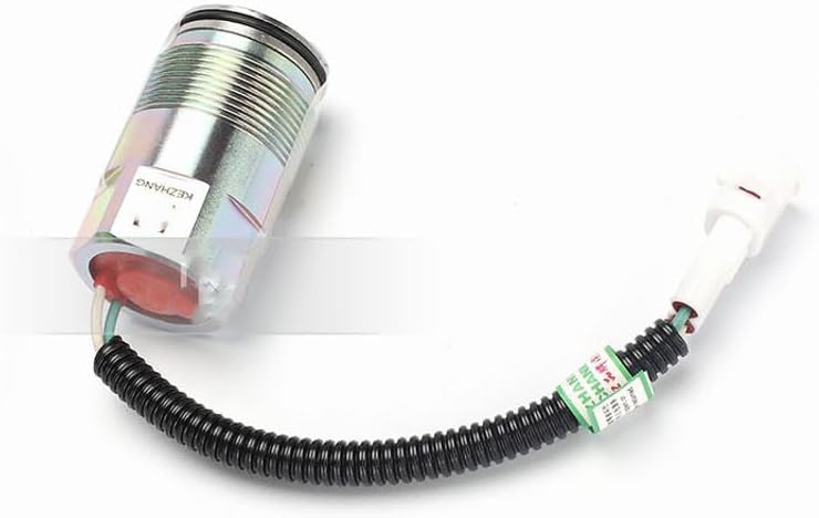 Solenoid Valve White plug YN35V00004FI MC609-7421120 K3V112 900115 Hdnverys Fits for Mitsubishi K3V112 Engine