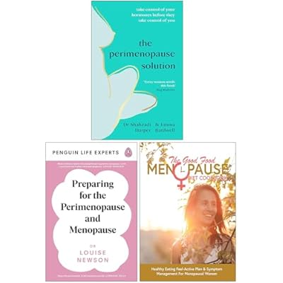 The Perimenopause Solution, Preparing for the Perimenopause and Menopause & The Good Food Menopause Diet Cookbook 3 Books Collection Set