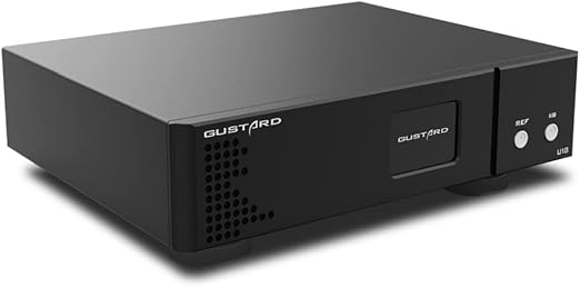 Gustard U18 DDC USB Interfaccia Digitale DSD512 PCM768Khz XU216 K2 Completamente Isolamento AS338 Hi-End Crystol IIS Interfaccia Audio USB ( Argento