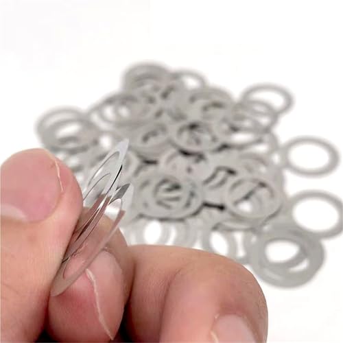 Lkq-平座金 M2- M40 0.1/0.2/0.3/1mm Stainless Steel Ultra Thin Flat Washer Adjusting Ultrathin Shim, しっかりしていて耐久性がある(20pcs M14x20,0.5