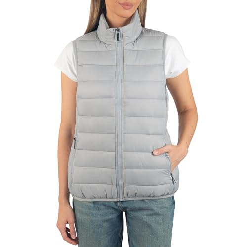 Chaleco acolchado Alpine Swiss Jodie para mujer con aislamiento ligero y bolsillos