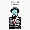 Thelonious Monk Jazz Folk Art Sticker Vinyl Bumper Sticker 6 Mil Thick - Size 5" #1