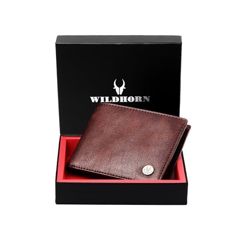 WildHorn Leather Wallet For Men, Brown (Image - 1)