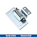 Automatic Reset Iron Galvanized Hinge 90 Degree Rotating Industrial Electrical Cabinet Door Spring Hinge Accessories
