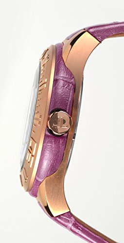 Jacques Lemans Unisex-Armbanduhr Miami Analog Quarz Leder