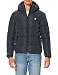 Produktbild Superdry Mens Hooded Sports Puffer Jacket, Eclipse Navy, XL