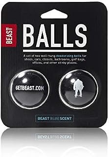Beast Balls - Deodorizing Balls for Shoes Cars Closets Offices Gym Bags Bathrooms