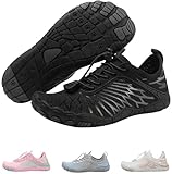 Hike Footwear HF Barefoot Kids - Soft and Flexible Barefoot Shoes for Kids, Happy feet Happy Adventures Black