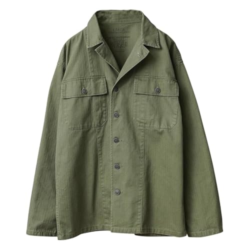 [WAIPER] �ČR 1940's U.S.ARMY M-47 HBT ���[�e�B���e�B�[�W���P�b�g�yWP1082�z (JP, �����T�C�Y, 40, OD)