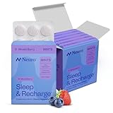 Neuro Sleep & Recharge Meltaway Mints - Sleep Aid for Adults with Melatonin 1mg, Chamomile & Elderberry - Travel Essentials for Nighttime Relaxation & Healthy Rest Cycle - Mixed Berry (72 ct)