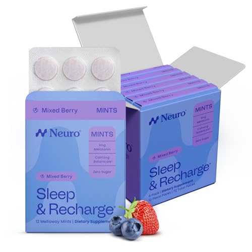 Neuro Sleep & Recharge Meltaway Mints - Sleep Aid for