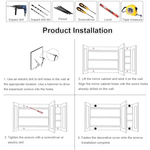 Mueble de tocador con luz LED y espejo que no se empaña para baños modernos 8
