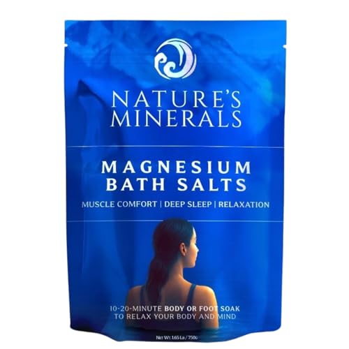 Nature's Minerals - Magnesium Bath Flakes – Muscle Relief -