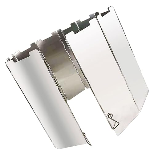 KICHOUSE Windproof Board Stove Accessory Camping Cooking Station Windscreen Grill Windbreak