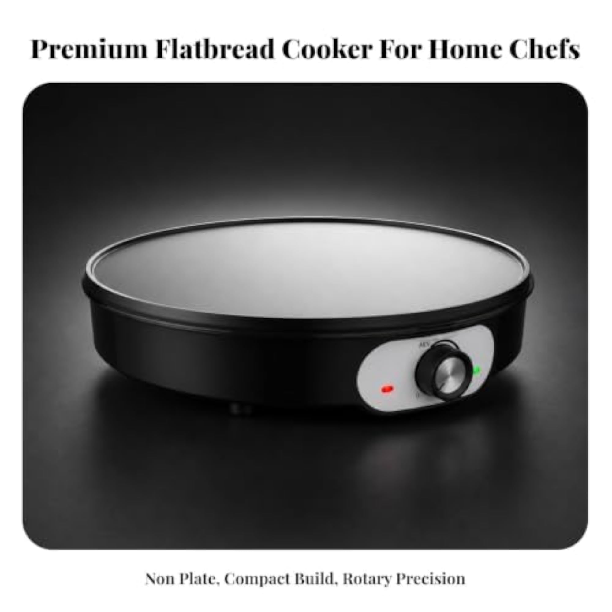 Electric Griddle with Nonstick Plate for Breakfast