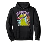 Rugrats Fire Breathing Reptar Rawr Retro Hoodie Pullover Hoodie