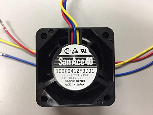 RmdC DCt@ San Ace 40 ^Cv : 9P 12V ő啗 : 0.32/11.3 bNZT 109P0412H3D013