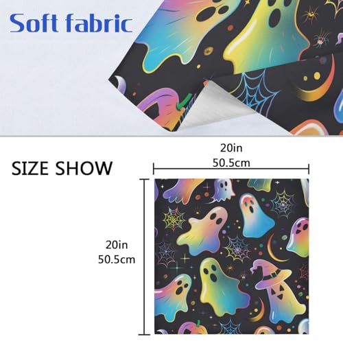 Servilletas de tela multicolor 20x20 pulgadas pack 6 miniatura 6