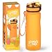 schmatzfatz Trinkflasche Kinder Auslaufsicher 0,5L, Sport Trinkflasche Schule zum Wandern & Fitnessstudio, Geschmacksneutrale Wasserflasche 500ml, Trinkflasche mit Fruchteinsatz, BPA-Frei