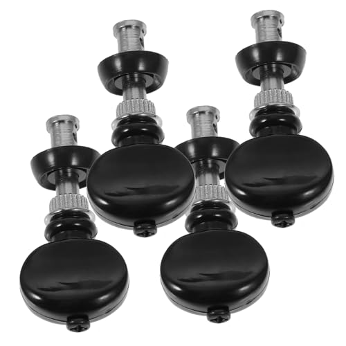 Hoement 4piezas Afinador De Para Ukelele Set De De Afinación Con Fricción Color y Botón Plástico
