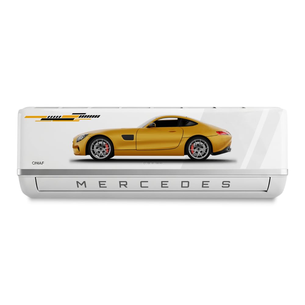 Yashashv™ AC Car Sticker for Split AC | 3D Sports Car Design AC Skin Cover | Air Conditioner Sticker | Self Adhesive Vinyl... - Review, Price and Buying Guide