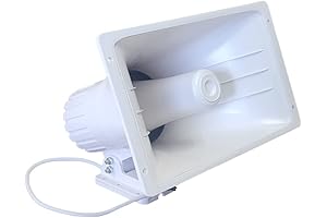 Nippon America Power Horn White 8 Ohm 100W Outdoor Speaker