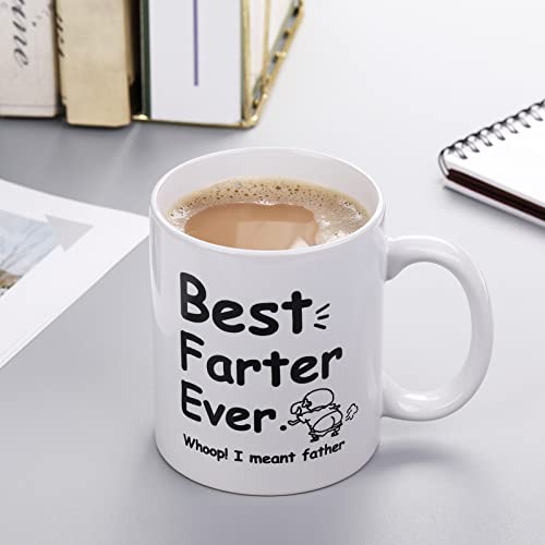 Gifts For Dad, Funny Fathers Day Gift Coffee Mugs For Dad, Awesome Dad Gifts, 12Oz Novel Coffee Tea Mugs With Unique Pattern For Dad For Birthday Father's Day #TOP4