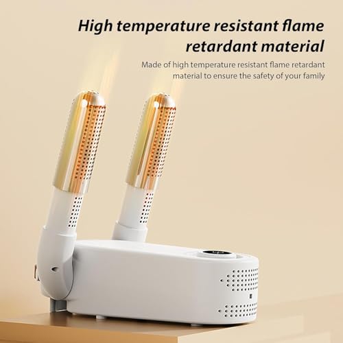Image of Boot Dryer Constant Temperature Shoe Dryer Timer and Handle Foot Dryer Electric Boot Warmer for Gloves Footwear Dryers Folding Design and Smart Panel - Multi Color