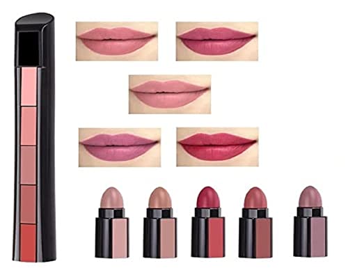 Image of Cazo 5 Matte Finish 5 in 1 Lipstick - Light shade