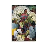 Diego Rivera Gemälde, Wandkunst, Poster, Drucke, der Blumenverkäufer, dekoratives Gemälde, Leinwand, Wandkunst, Wohnzimmer, Schlafzimmer, Gemälde, ungerahmt, 50 x 75 cm