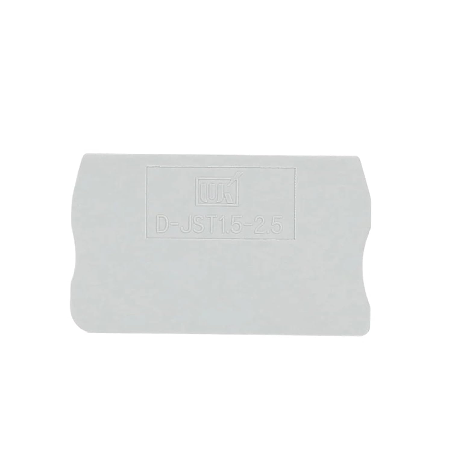 1Pc D-ST1.5-2.5 End Barrier Plate for PT2.5/ST1.5/ST2.5 Wire(for ST 2.5)