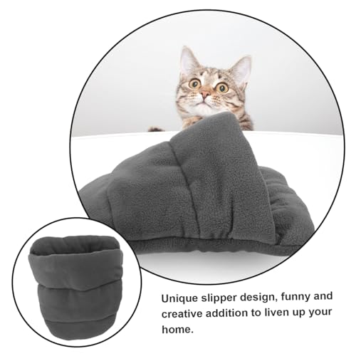 Lit pour chaton et chiot en coton PP, coussin pantoufle confortable
