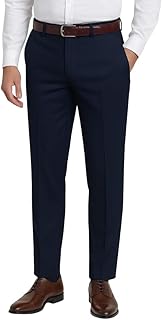 Velnor Men's Stretchable Formal Trousers | Regular Fit Mid Rise Office Wear Pants | Elasticated Waistband 2 Inch Stretch |... Price In India