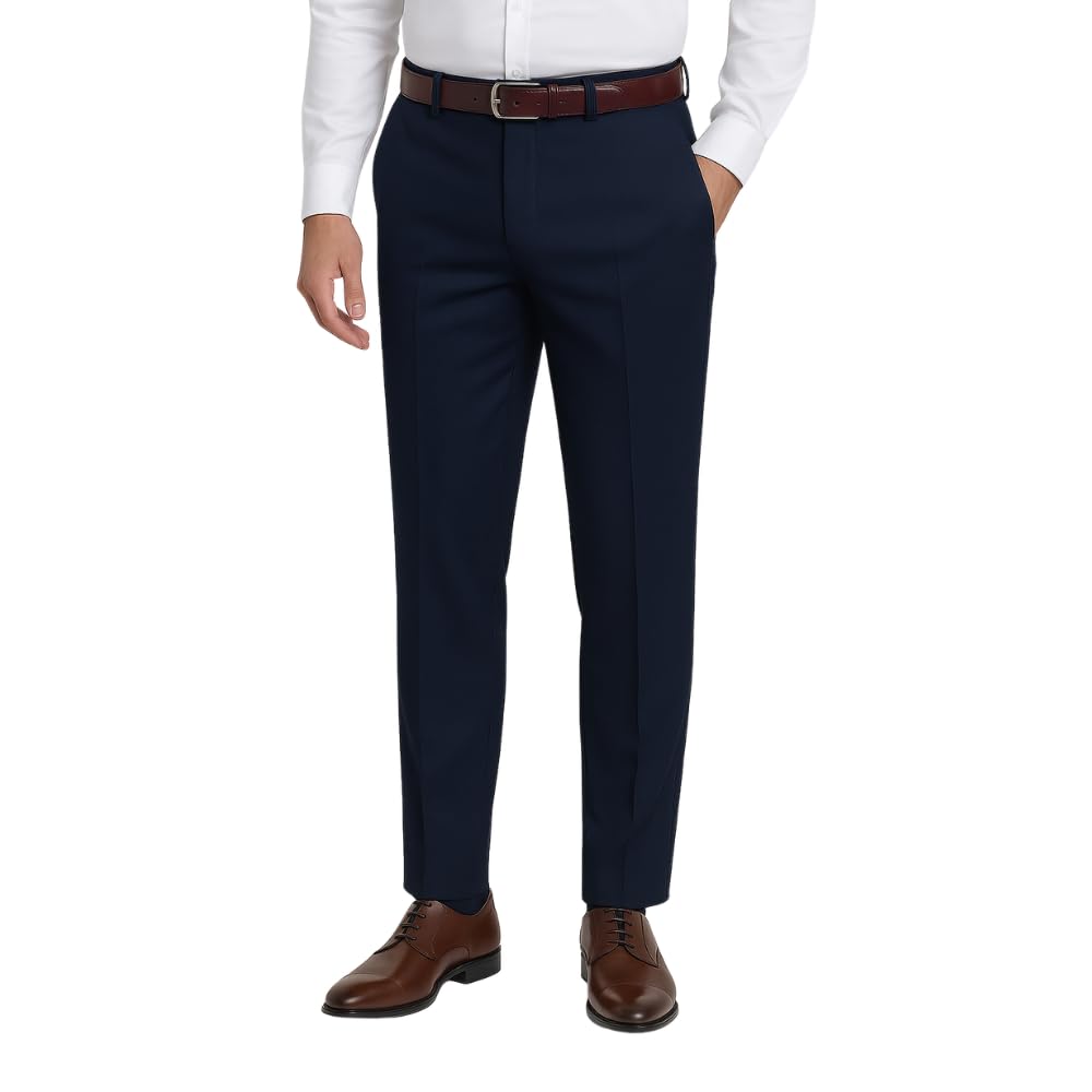 Velnor Men's Stretchable Formal Trousers | Regular Fit Mid Rise Office Wear Pants | Elasticated Waistband 2 Inch Stretch |... - Review, Price and Buying Guide