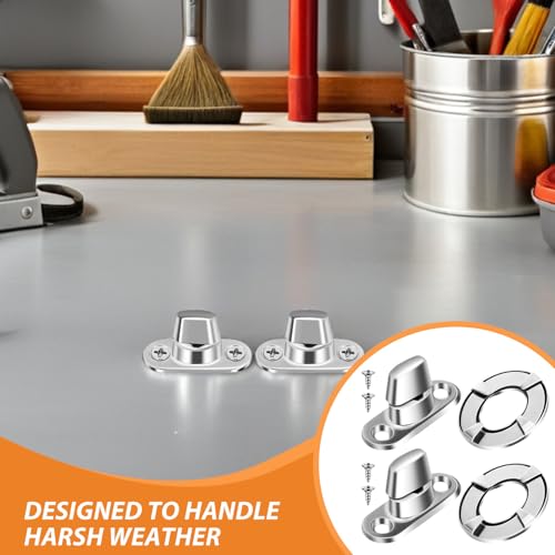 Vis de fixation œillets en métal rotatifs pour bâche camping-car et caravane - 3