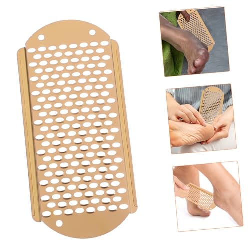 4 Limas para pies con diseño ergonómico y raspador de talones para piel muerta 5