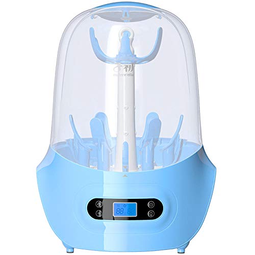 Babyflaschen-Sterilisator mit trocknendem 2-in-1-Multifunktions-Baby-Dampfsterilisator-Topfschrank blau